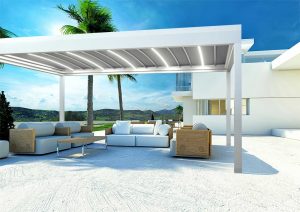 Retractable Bowed-roof Pergolas 32 Retractable Bowed-roof Pergolas