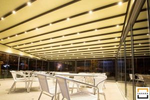 Inclined Retractable Pergolas 32 bioclimatic pergolas