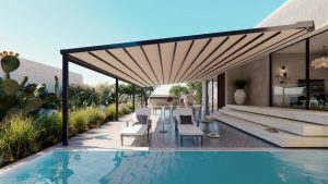 Inclined Retractable Pergolas 31 Inclined Retractable Pergolas