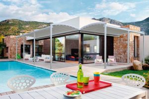 Curved Retractable Pergolas 27 Curved Retractable Pergolas