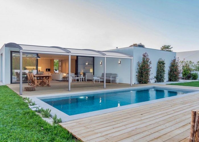 Curved Retractable Pergolas